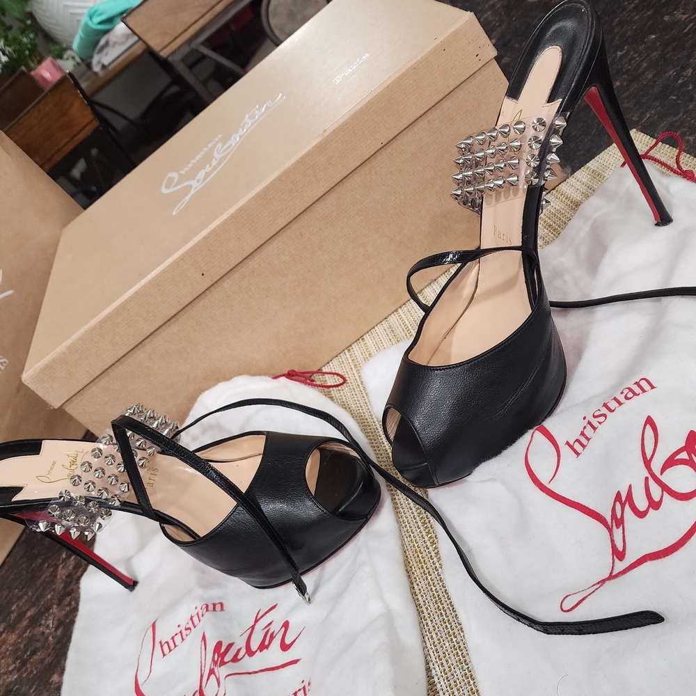 Christian Louboutin Black Stiletto Heels